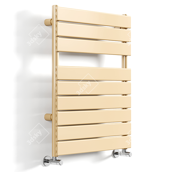 Modern Towel Rail TORNADO T 3D model image 3