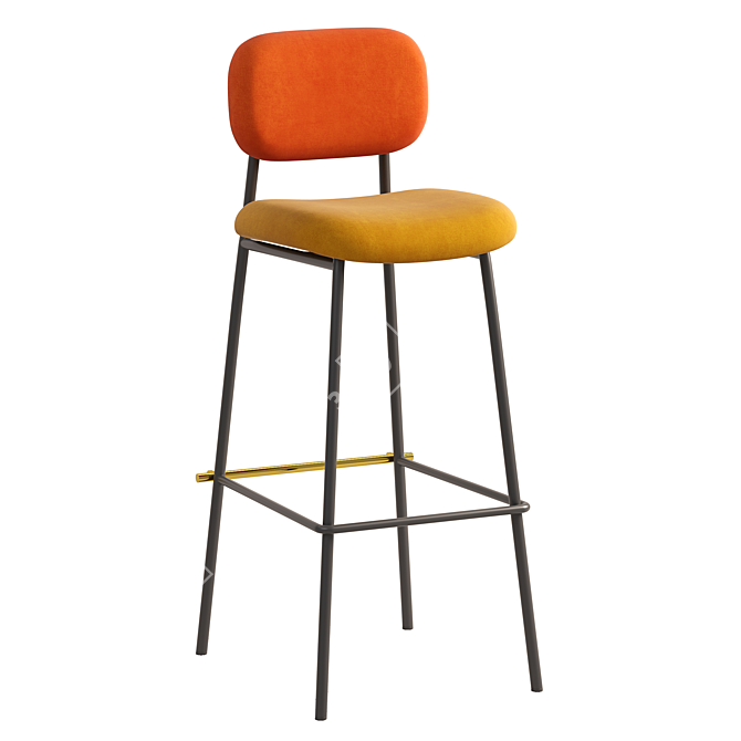 Miami Barstool by Mambo Ideas 3D model image 1