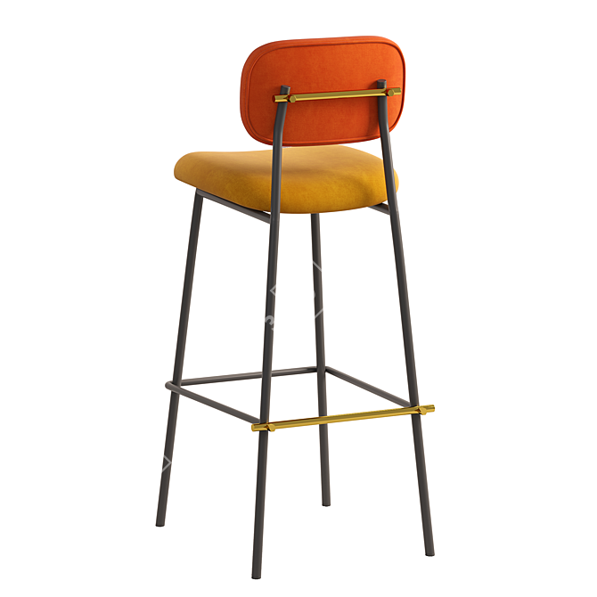 Miami Barstool by Mambo Ideas 3D model image 2