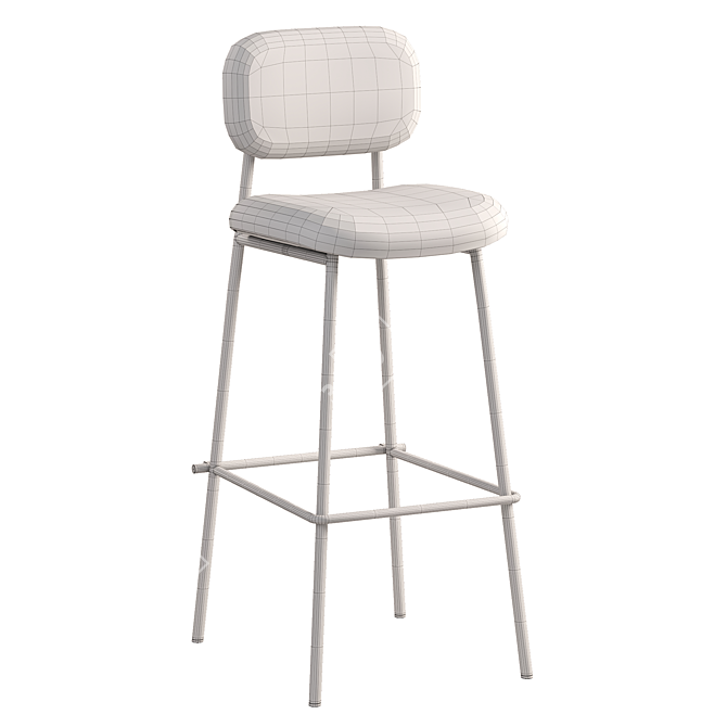 Miami Barstool by Mambo Ideas 3D model image 6