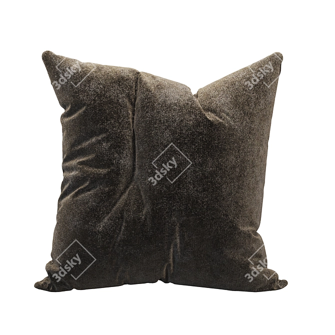 Velvet Cushion Set of 3 3D model image 2