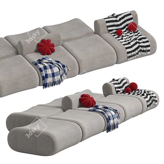 Modern Modular Sofa Set - Jardan Design 3D model image 4