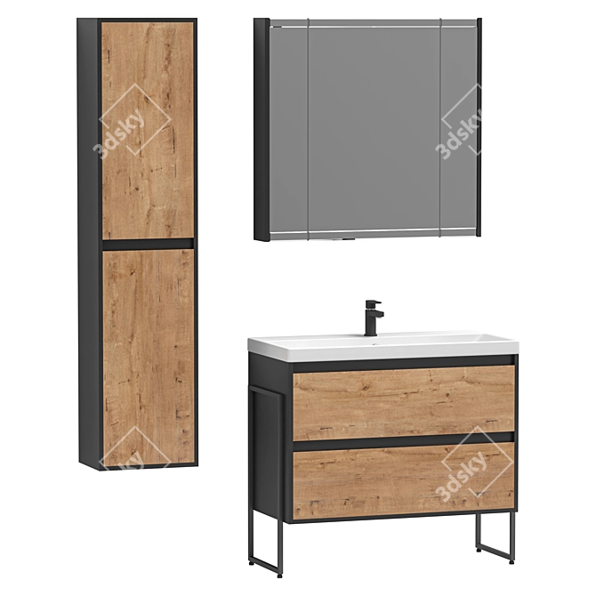 Stworki Kronborg Bathroom Furniture 3D model image 3