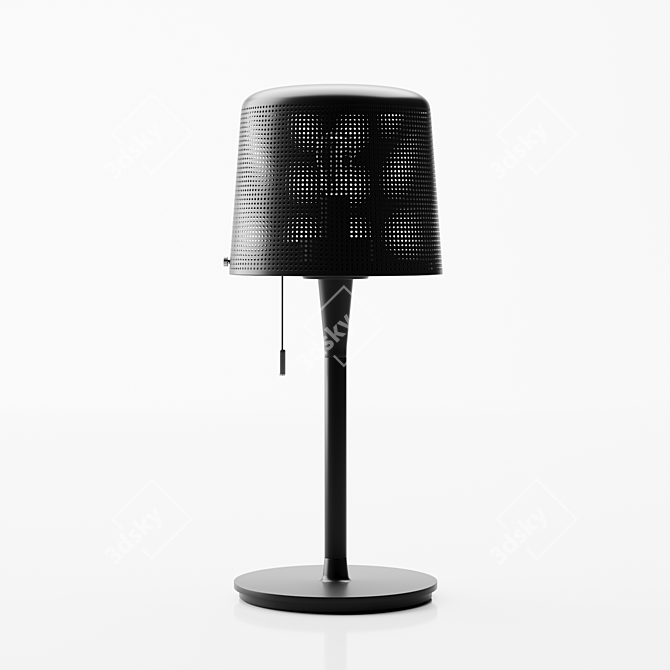 Contemporary Table Lamp for Home 3D model image 1