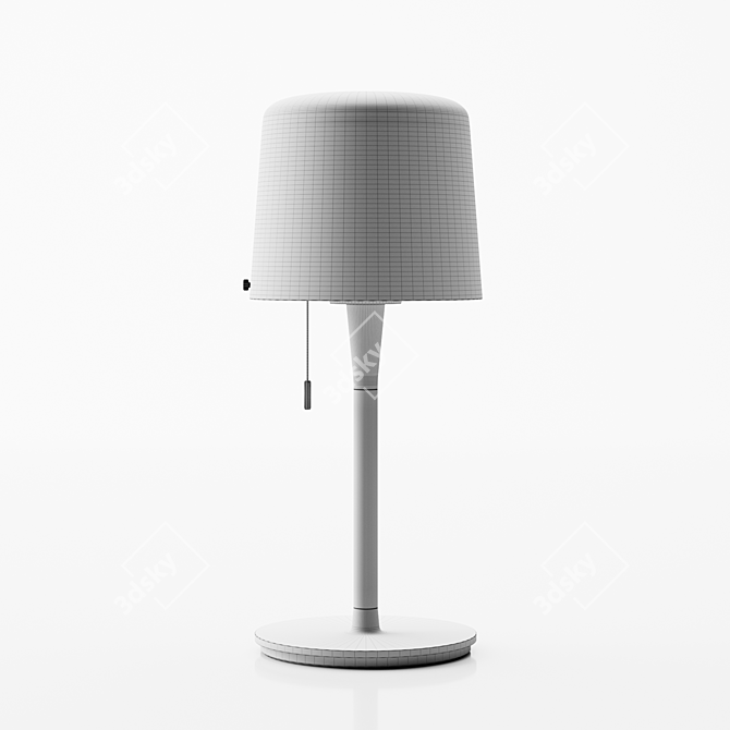 Contemporary Table Lamp for Home 3D model image 3