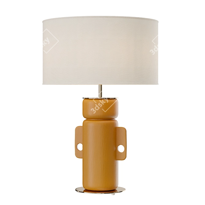 Elegant Aromas Table Lamps Set 3D model image 2