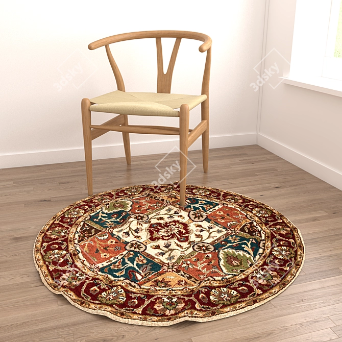 Variety Rugs Set Render Models 3D model image 3