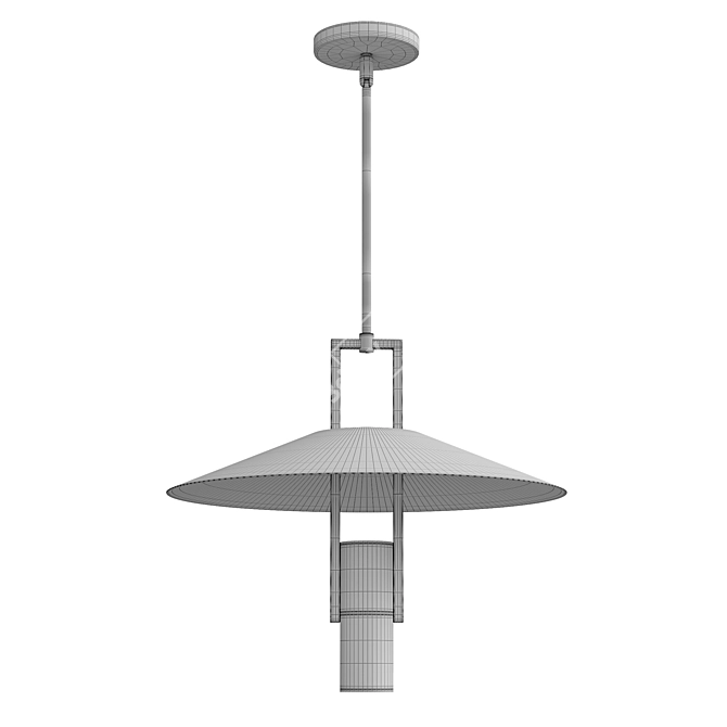 High-Quality Tahoe LED Pendant 3D model image 2