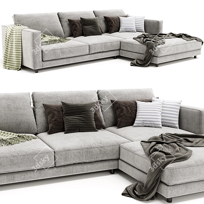 Modern Marac Malibu Sofa 2017 3D model image 2