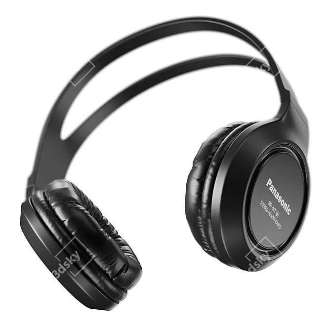 Corona Ready Headphone 2 Model 3D model image 5