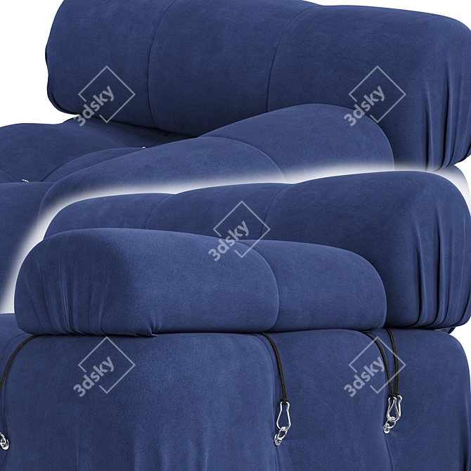 Modern B&B Italia Sofa: 5 Colors 3D model image 2