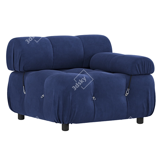 Modern B&B Italia Sofa: 5 Colors 3D model image 3