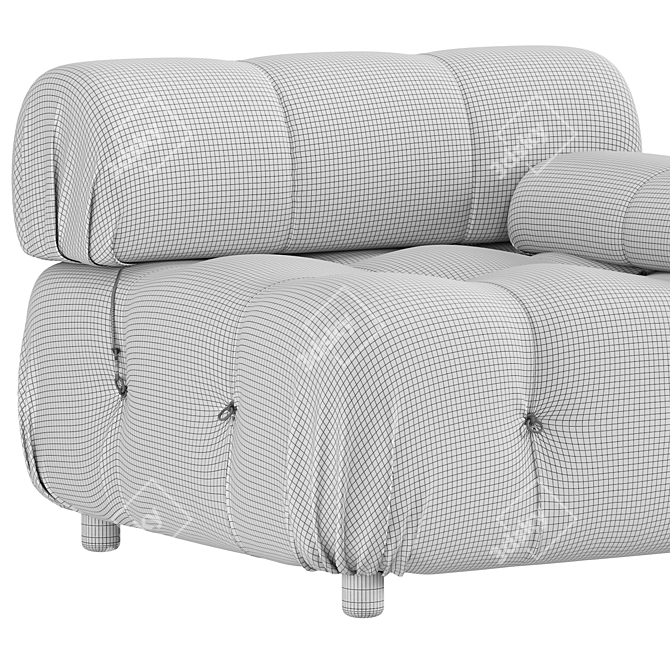 Modern B&B Italia Sofa: 5 Colors 3D model image 4