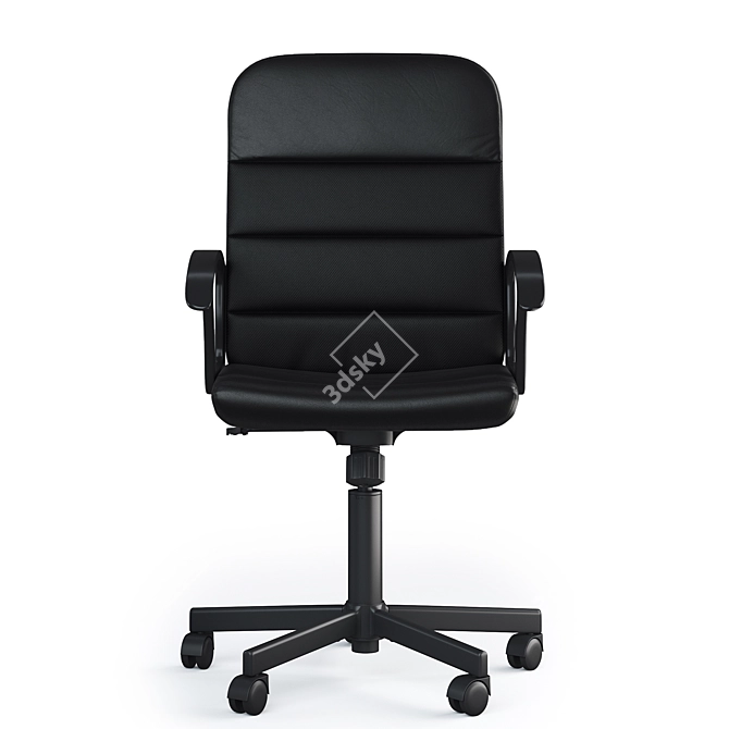 Ergonomic Swivel Chair Height Adjustable 3D model image 3