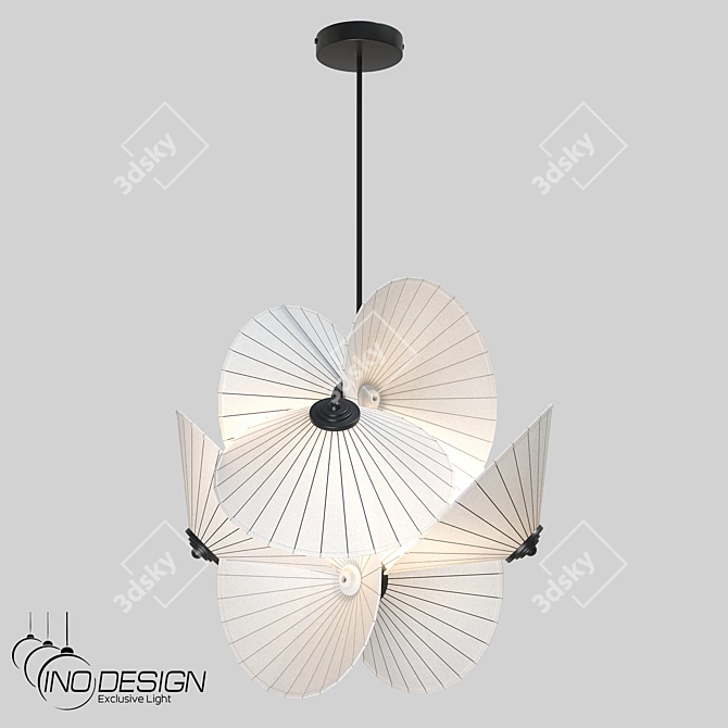 Modern Inodesign Umbrella Pendant Light 3D model image 3