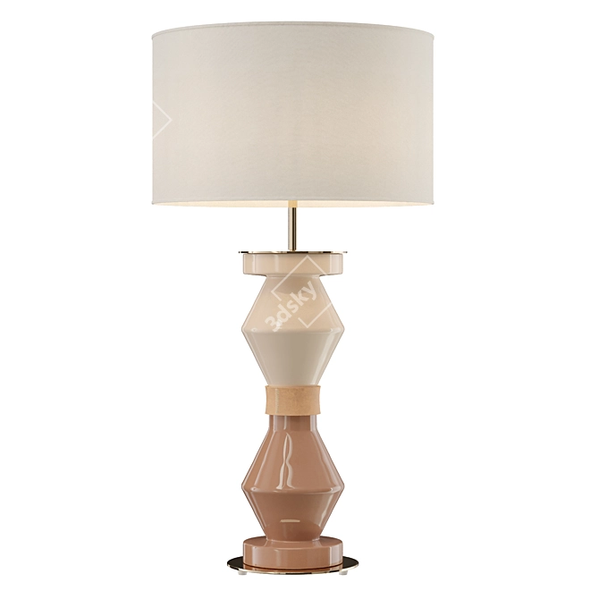 Elegant Aromas Table Lamps Set 3D model image 4