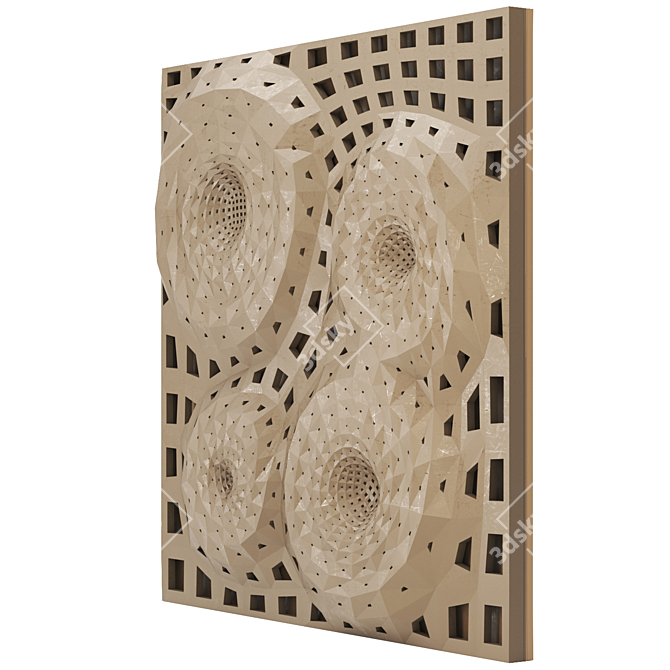 Parametric 3D Panel Design Kit 3D model image 2