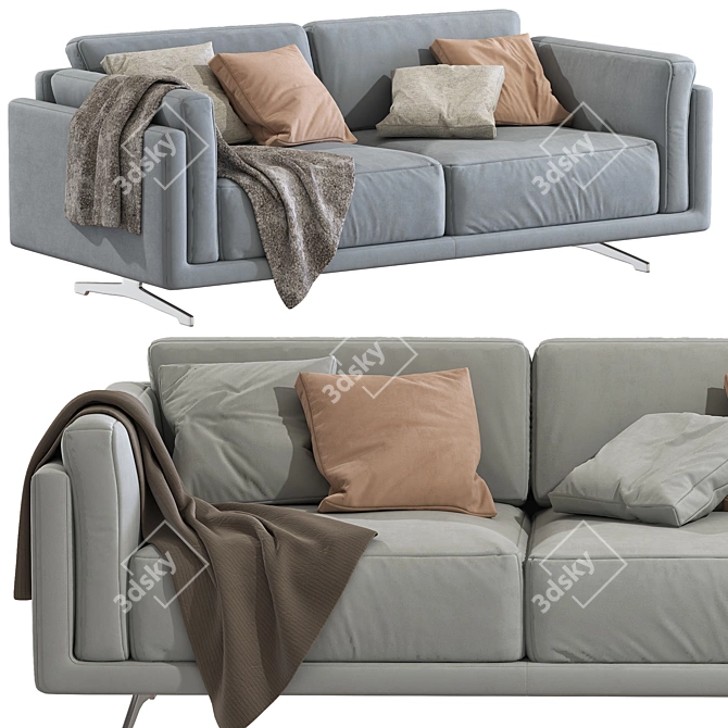 Contemporary Design Cesar 39 Sofa 3D model image 3