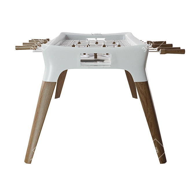 Luxury Santos Foosball Table 3D model image 2