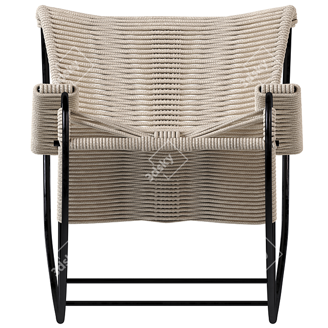 Acapulco Rocker Outdoor Lounge Chair 3D model image 2