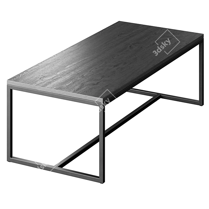 Aadhira Coffee Table: Modern Design 3D model image 3