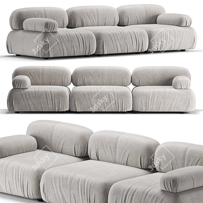 Pebbles 2013 Sofa Vray Render 3D model image 1