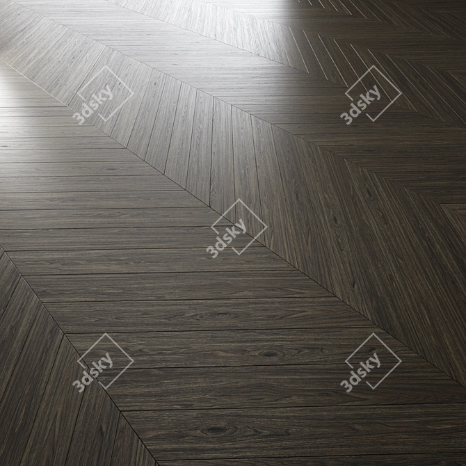 Oak Parquet Collection 006 3D model image 5