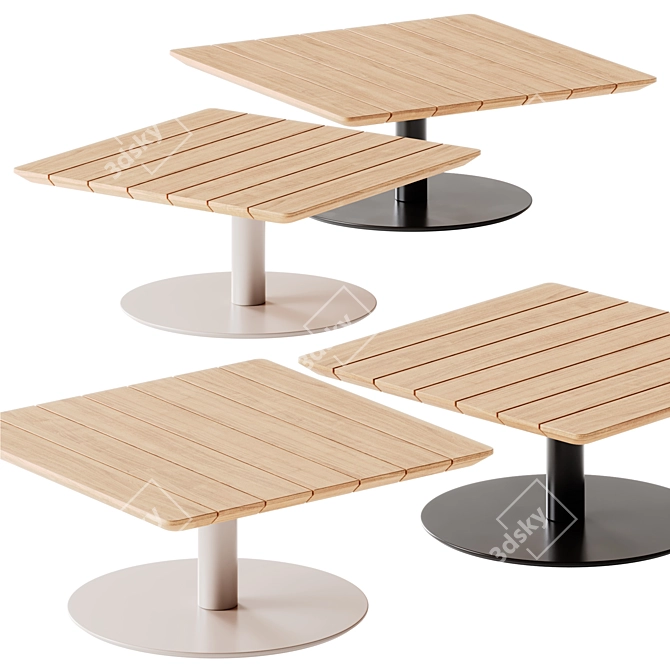 Modern Tribu Coffee Tables Collection 3D model image 1