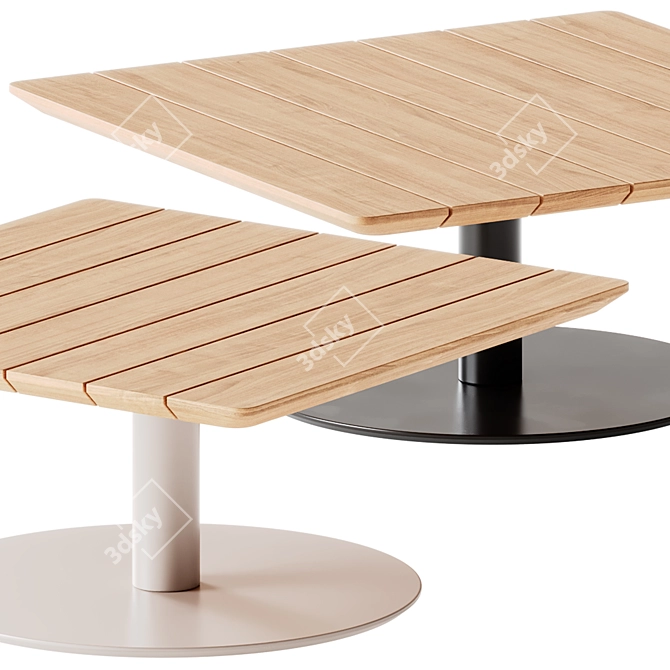 Modern Tribu Coffee Tables Collection 3D model image 3