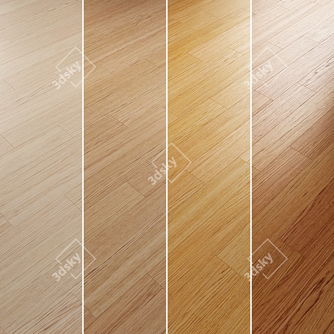 Oak Parquet 077 Collection 3D model image 2