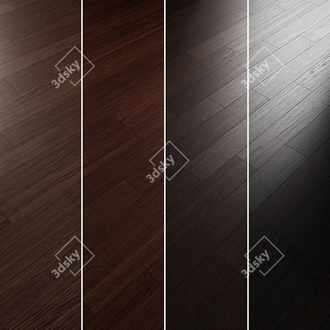 Oak Parquet 077 Collection 3D model image 4