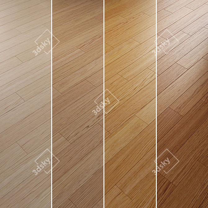 Oak Parquet 077 Collection 3D model image 12