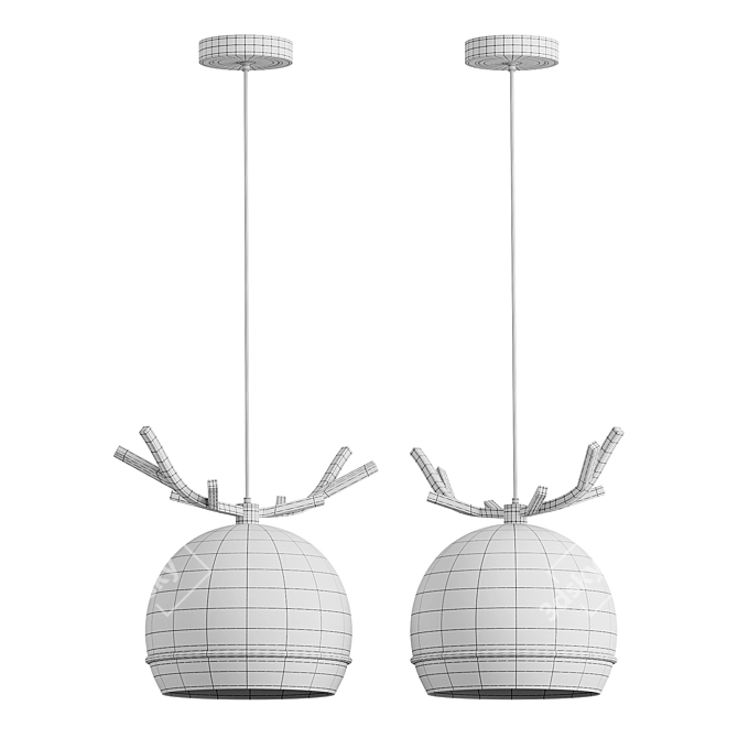 Elegant Design Lamp Wendy 2015 3D model image 3