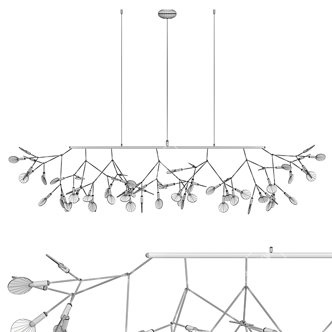 Modern Linear Lighting Essential 3D model image 4