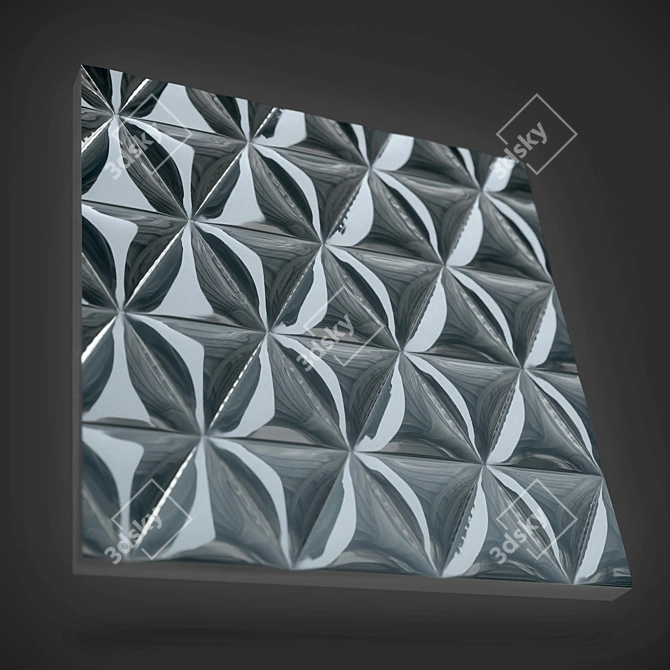 Crystal Clear Glass Materials 3D model image 2