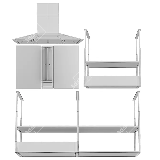 Symphony & Jeeg Appliance Set 3D model image 6