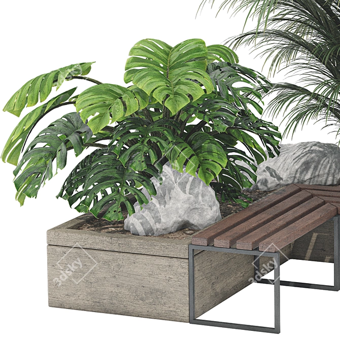 Title: 3D Plant Collection Bundle 3D model image 2