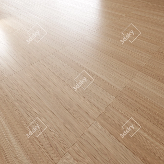 Oak Parquet Flooring Pack 4 Layouts 3D model image 3