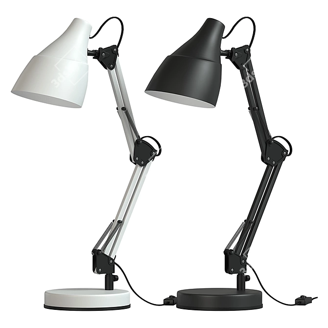 Modern Desk Lamp Camelion KD-331 3D model image 1