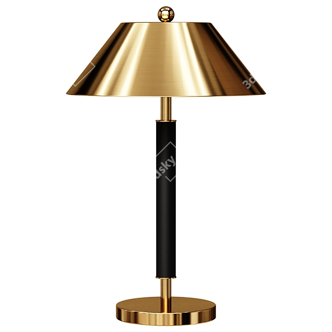  Stylish Future Desk Lamp 3D model image 1