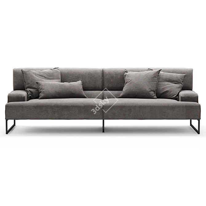 Frigerio Cloud Sofa - Modern Design 3D model image 4