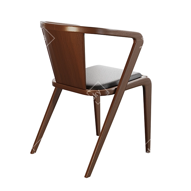 Lusitanian Roots Dining Chair 3D model image 2