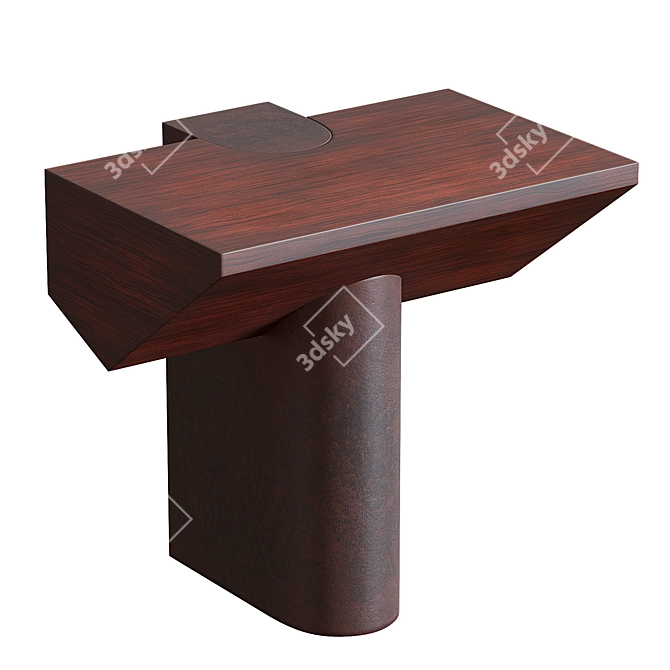 Sleek Minimalist Table Design 3D model image 1