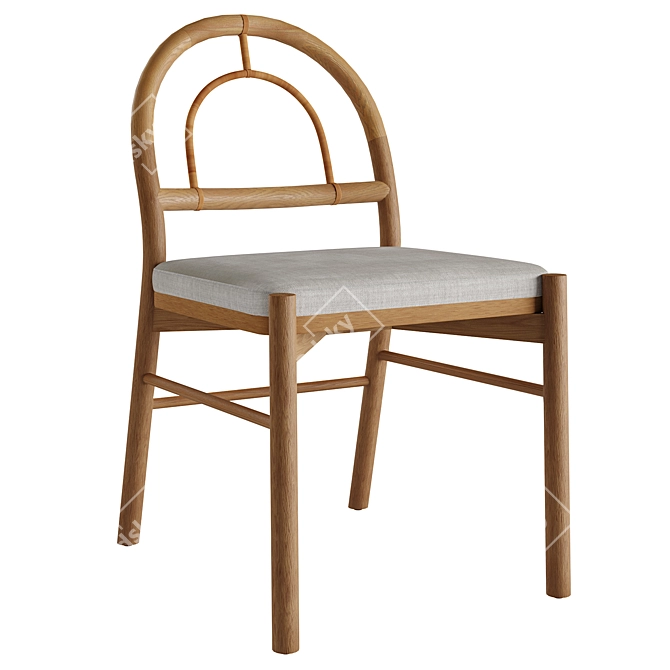 Modern Four Hands Pace Dining Chair 3D model image 1