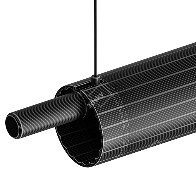 Elegant Trisel Olev Suspension Fixture 3D model image 3