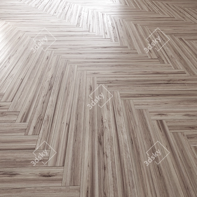 Oak Parquet Collection Pack 3D model image 2