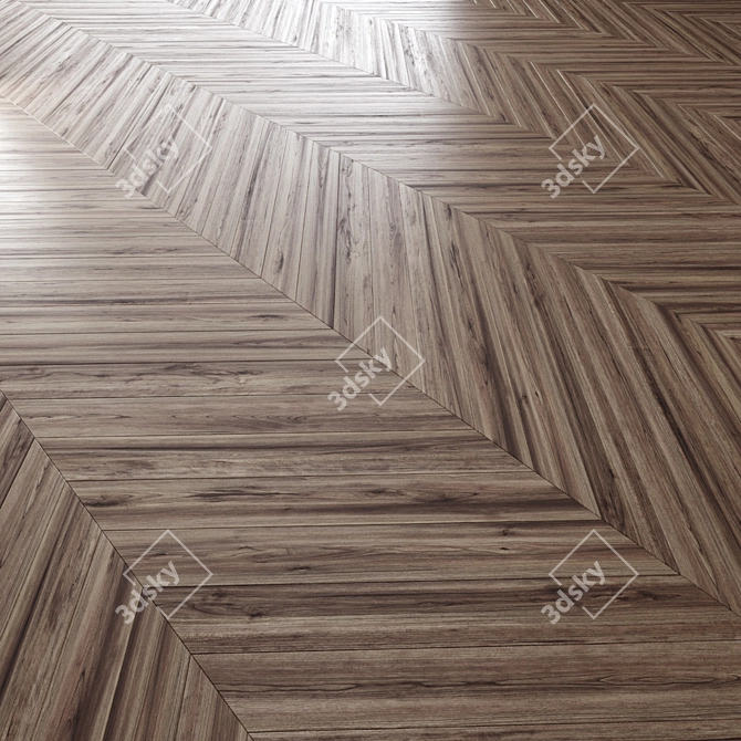 Oak Parquet Collection Pack 3D model image 3