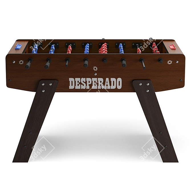 Desperado Table Soccer Game 3D model image 2