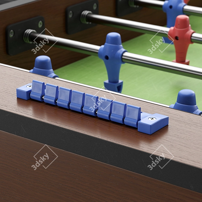 Desperado Table Soccer Game 3D model image 4