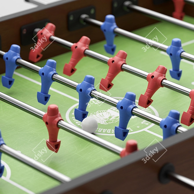 Desperado Table Soccer Game 3D model image 6